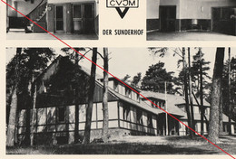 Ak Freizeit Und Schulungsheim Der Sunderhof Emmelndorf über Harburg Sonderstempel Hittfeld Mit Windmühle 1970 - Seevetal
