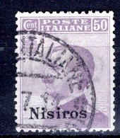 Egeo - Nisiro (Nisiros) 50 Centesimi (o) - Egée (Nisiro)