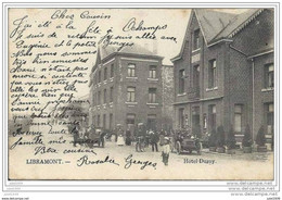 LIBRAMONT ..-- Hôtel Duroy . OLDTIMER . 1906 Vers VERVIERS ( Mr Albert ANSAY ) . Voir Verso . - Libramont-Chevigny