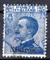 Egeo - Nisiro (Nisiros) 25 Centesimi (o) - Egée (Nisiro)