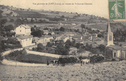 CPA 42 VUE GENERALE DE JURE EN VENANT DE ST JUST EN CHEVALET - Altri & Non Classificati