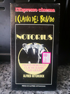 I Classici Del Brivido  Notorius - Vhs- L'Espresso Cinema -F - Colecciones