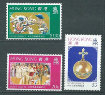 HONG KONG   - Série - Yvert N° 325  /  327  **  -  Mala 10002 - Nuevos