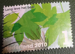 Nederland - NVPH - 2758 - 2010 - Gebruikt - Cancelled - Lang Leve Het Bos - 1e Rij Links - Used Stamps