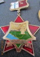 USSR BORDER GUARDS KGB KALEVALA DETACHMENT BADGE - Militaria