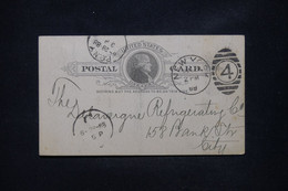ETATS UNIS - Entier Postal De New York En Local En 1888 - L 108735 - ...-1900