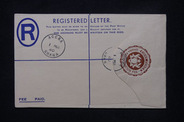 GHANA - Entier Postal Pour Recommandé Avec Oblitération De Accra En 1960 Et Cachet FDC Au Dos - L 108749 - Ghana (1957-...)