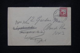 NOUVELLE ZELANDE - Enveloppe De Lyttelton Pour Londres En 1933 - L 108754 - Cartas & Documentos