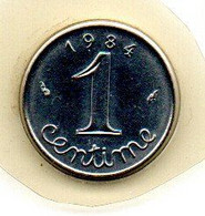 France  - 1 Centime 1984   -- état  FDC - Autres & Non Classés