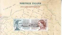 2019 Norfolk Island Pitcairn Resettlement Souvenir Sheet MNH @ BELOW FACE VALUE - Norfolk Island