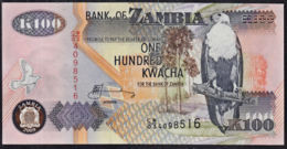 Zmb015 ZAMBIA 2009, 100 Kwacha Banknote, (CW Serial Numbers) - Zambie