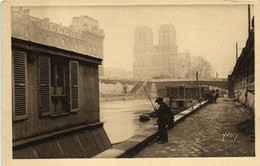 PARIS - LA SEINE AU QUAI DE MONTEBELLO - Arrondissement: 05