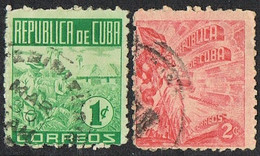 1948 - CUBA - POSTA ORDINARIA / POSTAL MAIL. USATO / USED - Gebraucht