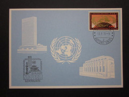 A RARE 1979 NAJUBRIA STAMP EXHIBITION SOUVENIR CARD WITH FIRST DAY OF EVENT CANCELLATION. ( 02240 ) - Cartas & Documentos