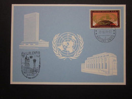 A RARE 1979 PHILALENTIA STAMP EXHIBITION SOUVENIR CARD WITH FIRST DAY OF EVENT CANCELLATION. ( 02241 ) - Cartas & Documentos