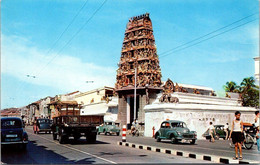 (5 A 21) Singapore - Older Postcard - Indian Temple - Buddhismus