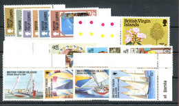 1981, Jungferninseln, 408-14 U.a., ** - Iles Vièrges Britanniques
