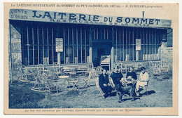 CPA - (ORCINES) PUY DE DÖME - La Laiterie Restaurant Du Sommet Du Puy De Dôme - E. Bertrand Propriétaire - Other & Unclassified