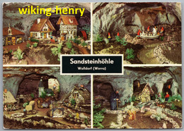 Meiningen Walldorf - Sandsteinhöhle Walldorf An Der Werra 2 Version 1980   Märchenhöhle - Meiningen