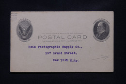 ETATS UNIS - Entier Postal Avec Repiquage Commercial De New York En 1909 - L 108770 - 1901-20