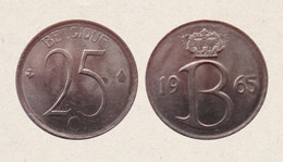 !!! BELGIO 25 CT. 1965 !!! - 25 Centimes