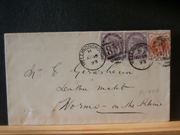 95/449 LETTER TO GERMANY   1893 - Covers & Documents