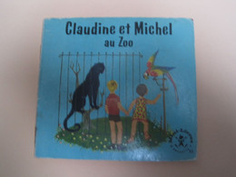 CLAUDINE ET MICHEL AU ZOO       Mini Livre HACHETTE - Hachette