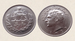 !!! IRAN 10 RIALS 1975 !!! - Iran