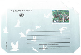 SP UNITED NATIONS AIRMAIL AEROGRAMME NEUF 1992 /  VEREINTE NATIONEN - Briefe U. Dokumente