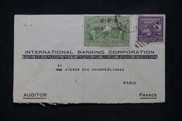 HAÏTI - Enveloppe Commerciale De Port Au Prince Pour Paris En 1950,affranchissement Recto Et Verso - L 108815 - Haiti