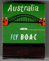 GB : Fly BOAC Australia - Matchboxes