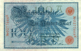 Germany 1914 Banknote VF 20 Mark Serial Number P7761860 Underprint Letter L - 20 Mark