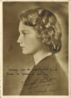 Autographe  S A R La Princesse Josephine Charlotte RV - Ohne Zuordnung