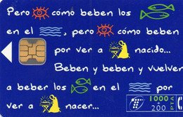 SPAIN - CHIP CARD - FELIZ 1996 - Andere & Zonder Classificatie