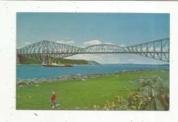 Cp, CANADA, Quebec, Le Pont De QUEBEC , Photo S.J. Hayward, écrite, Quebec Bridge - Québec - Les Rivières