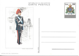 SAINT MARIN Entier Postal Ganzsache Carte Postale P51 150L Neuve - Entiers Postaux