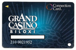 Grand Casino, Biloxi, MS, Older Used Slot Or Player's Card, # Grandbiloxi-1 - Casinokarten