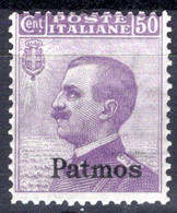 Egeo - Patmo (Patmos) 50 Centesimi * - Ägäis (Patmo)