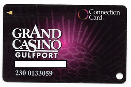 Grand Casino, Gulfport, MS, U.S.A,,  Older Used Slot Or Player's Card, # Grandgulfport-3 - Casinokarten