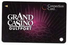 Grand Casino, Gulfport, MS, U.S.A,,  Older Used BLANK Slot Or Player's Card, # Grandgulfport-4 - Casinokarten