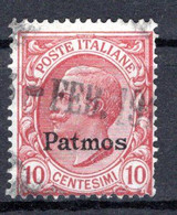 Egeo - Patmo (Patmos) 10 Centesimi (o) - Egée (Patmo)