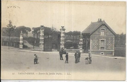 Delcampe - D 62.SAINT OMER. ENTREE DU JARDIN PUBLIC AN 1907 - Saint Omer