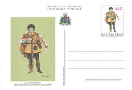 SAINT MARIN Entier Postal Ganzsache 3 CP P68, 69, 70  450L Neuves Différentes - Entiers Postaux