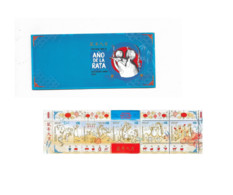 ARGENTINA 2020 YEAR OF THE RAT CHINESE CALENDAR SOUVENIR SHEET IN BOOKLET MNH - Unused Stamps