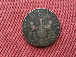 Monnaie EAST INDIA  COMPANY  20 Cash 1803 - Other - Asia