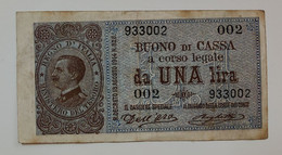 1 Lira Vittorio Emanuele III 02-09-1914 NC - Italia – 1 Lira
