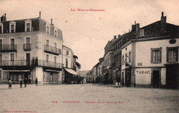 Carbonne (Haute Garonne) Entrée De La Grande Rue, Tabac - Phototypie Labouche Frères - Carte N° 529 - Sonstige & Ohne Zuordnung