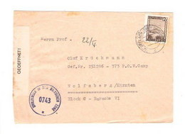 Brief Nachkriegszensur Britische Zone - 1945-60 Briefe U. Dokumente