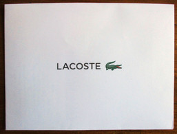 ENVELOPPE LACOSTE CROCODILE TENNIS - Autres & Non Classés