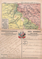 02 - CRAONNE - Les Cartes Du Front N°7 Du Plateau De Craonne - Correspondance Des Armées Carte Double - Craonne